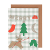 Meri Meri - Merry Christmas Card - Mutlu Yıllar Tebrik Kartı