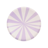 Meri Meri - Mixed Stripe Side Plates - Karışık Çizgili Tabaklar - M - 8'li