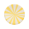Meri Meri - Mixed Stripe Side Plates - Karışık Çizgili Tabaklar - M - 8'li