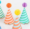 Meri Meri Party Hats - Çizgili Parti Şapkaları (8'li)