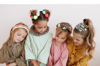 Meri Meri - Pompom Unicorn Hair Clips - Unicornlu Ponpon Toka