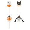Meri Meri - Pumpkin Patch Party Picks - Halloween İkram Çubukları - 12'li