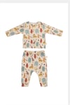 Miela Kids 2'li Bebek Pijama Takımı - Jungle
