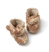 Miela Kids Peluş Patik Leopar