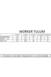 Miela Worker Fitilli Bebek Tulum - Mint