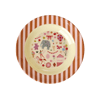Riceteria Melamin Çocuk Çukur Tabak - Pembe Lunapark