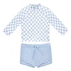 Sand Mother Groovy Checker Boys Set