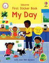 Usborne First Sticker Book My Day