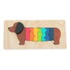 Vilac - Dog Wooden Puzzle - Ahşap Köpek Puzzle - Andy Westface