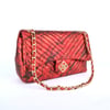 7004-1 LAMBERTİ 3,.55 ZİNCİR ASKILI ECO LEATHER VV CHEVRON 