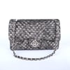 7004-1 LAMBERTİ 3,.55 ZİNCİR ASKILI ECO LEATHER VV CHEVRON 