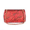 7004-1 LAMBERTİ 3,.55 ZİNCİR ASKILI ECO LEATHER VV CHEVRON 