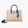 7257 LAMBERTİ CRESTED TOTE OPEN MAUTH 