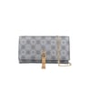 7259 LAMBERTİ EMBOSSED PÜSKÜLLÜ CLATCH 
