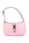 7260 LAMBERTİ 7 HOBO BAG IN SMOOTH FAUX 