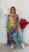Batik Desenli Elbise