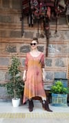 Batik Desenli Elbise