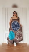 Batik Desenli Tulum Elbise