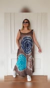 Batik Desenli Tulum Elbise