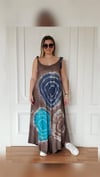 Batik Desenli Tulum Elbise