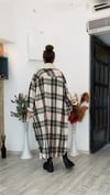 Ekose Kaşe Kumaş Kaban