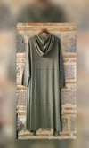 Haki Triko Kaftan