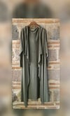 Haki Triko Kaftan