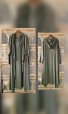 Haki Triko Kaftan