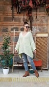 İtalyan Bej Yün Oversize Kazak