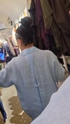 İtalyan Keten Gömlek Renk Bebe Mavisi