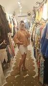 İtalyan Keten Gömlek Renk Camel