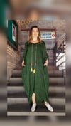 Nefti Yeşili Elbise 