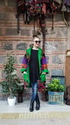Patchwork El İşi Pazen Kaban 