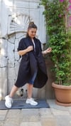 Siyah Önden Cepli Venüs Tunik