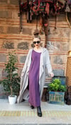 Taş Rengi Triko Kaftan