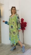Yeşil Batik Gömlek Elbise
