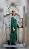Yeşil Elbise (Triko Kumaş)