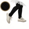 Bebek Ayça Desenli Mikro Külotlu Çorap - Siyah