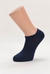 Erkek Naturel Fiber Sneaker Çorap - Lacivert