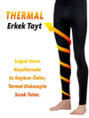 Erkek Termal Tayt - Siyah