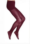 Kadın Fit 15 Külotlu Çorap - Bordo