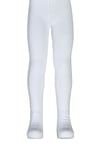 Kız Çocuk Ayşe Desenli Cotton Külotlu Çorap - Beyaz