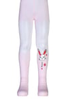Kız Çocuk Bunny Desenli Külotlu Çorap - Pembe