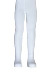 Kız Çocuk Zeynep Desenli Cotton Külotlu Çorap - Beyaz