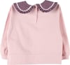 Ekose Yakalı Sweatshirt 19751