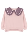 Ekose Yakalı Sweatshirt 19751