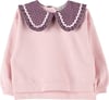 Ekose Yakalı Sweatshirt 19751