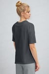 %100 Pamuk Nefes Alan Bisiklet Yaka Regular Fit Normal Kesim Baskisiz Basic T-Shirt