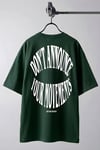 Dont Announce Yeşil Oversize Salas Boyfriend Kadın T-Shirt