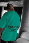 Erkek Bntn Yeşil Training Club Oversize Fit Bol Geniş Kalıp Salaş Kesim T-shirt